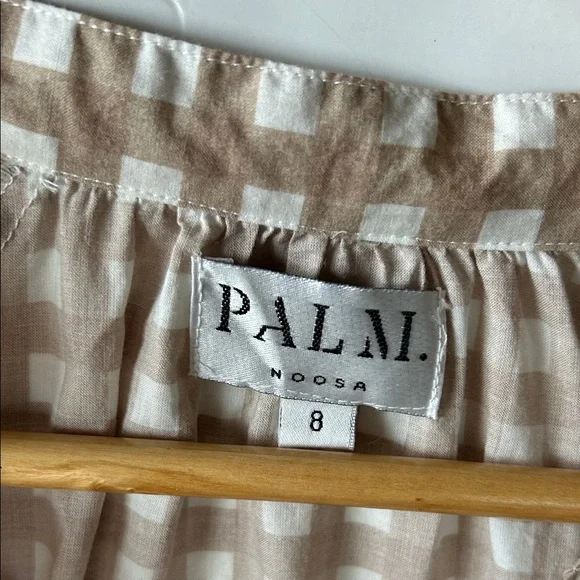 Palm noosa brand blouse, flowy embroidered size 8 - Picture 3 of 6